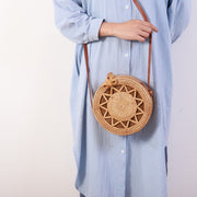 Borsa intrecciata in rattan | La Parigina