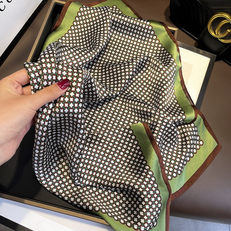 Cuadrado de seda 100% original para mujer | La Parisienne