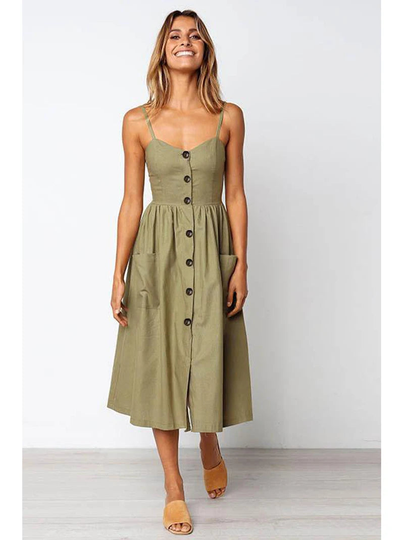 Vestido largo de verano | The Parisian