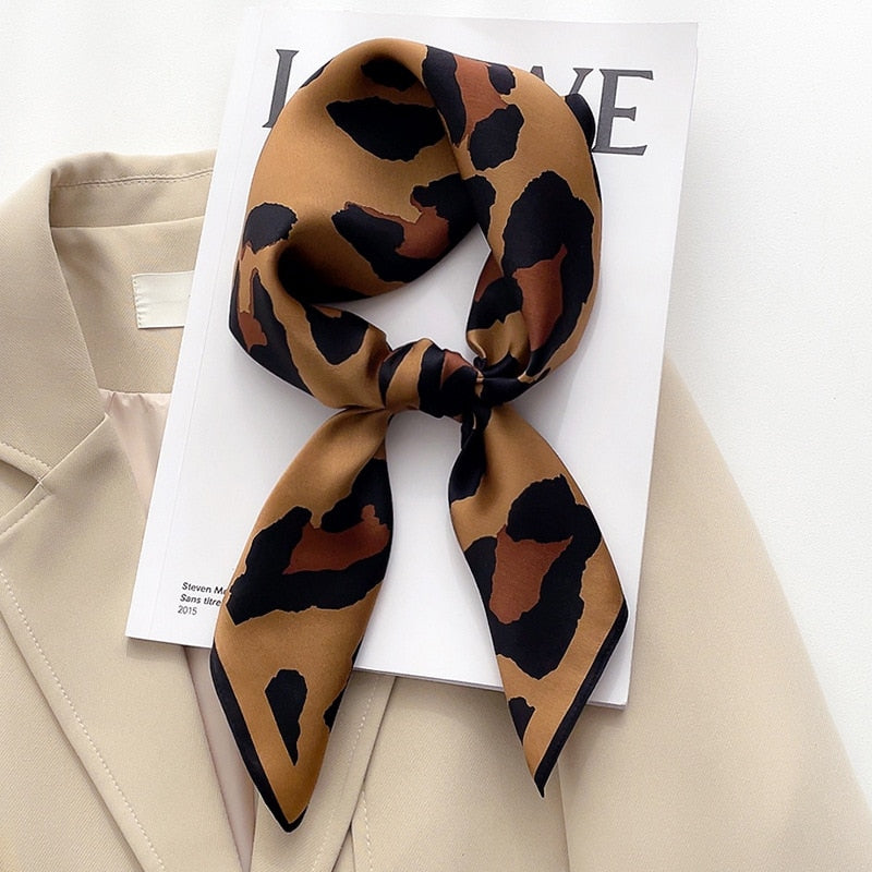 Elegante 100% Seda Cuadrada Mujer | La Parisienne