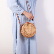 Borsa intrecciata in rattan | La Parigina