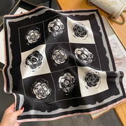 Cuadrado 100% Seda Decoración Chic Mujer | La Parisienne