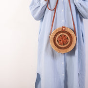 Borsa intrecciata in rattan | La Parigina