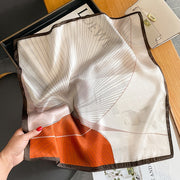 100% Seda Cuadrado Decoración Moderna Mujer | La Parisienne