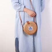 Borsa intrecciata in rattan | La Parigina