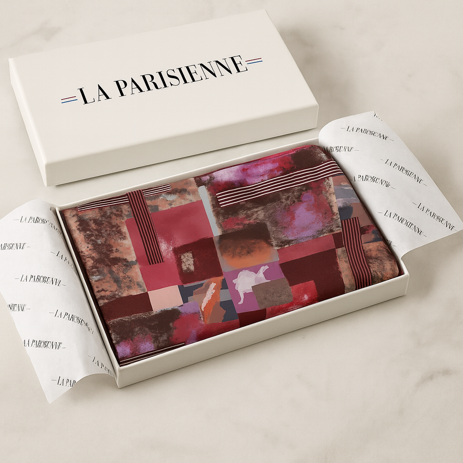 Chic 100% Seda Cuadrado para Mujer | La Parisienne