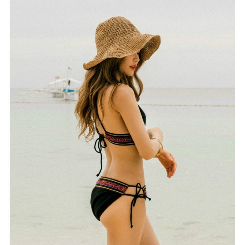 Sombrero de paja original para mujer | The Parisian