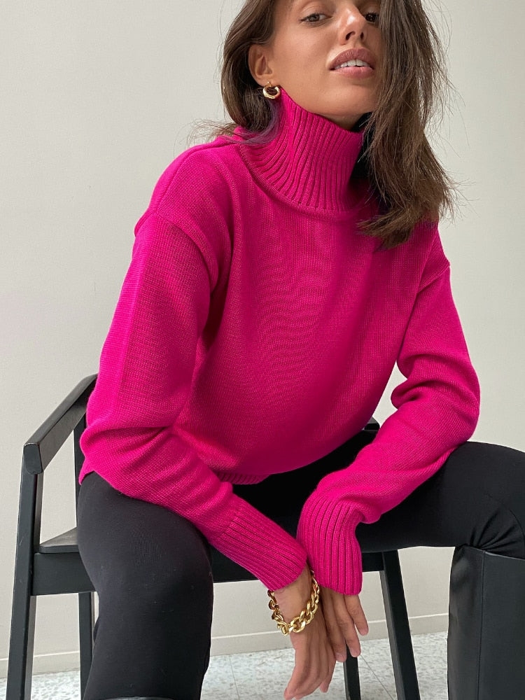 Suéter casual de punto para mujer | The Parisian