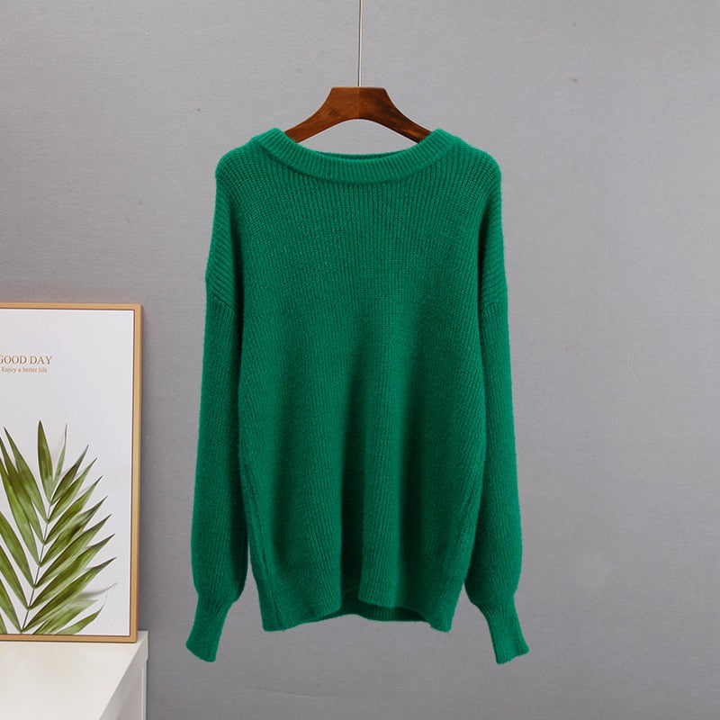 Maglione casual ampio da donna | La Parisienne