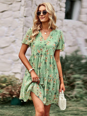 Vestido Floral Ligero de Mujer | The Parisian