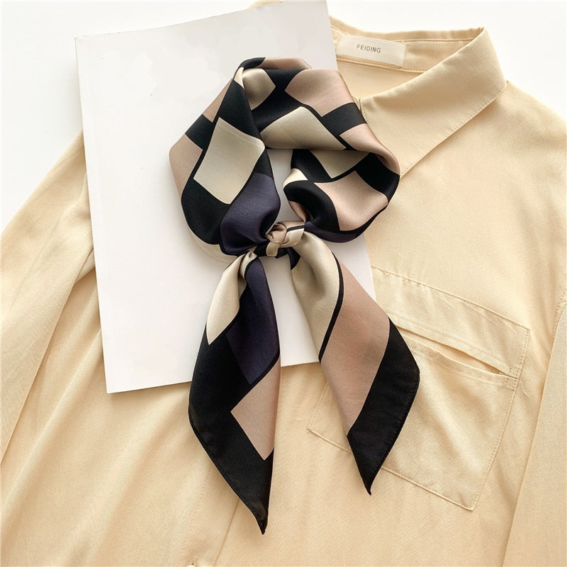 100% Seda Otoño Cuadrado Mujer | La Parisienne
