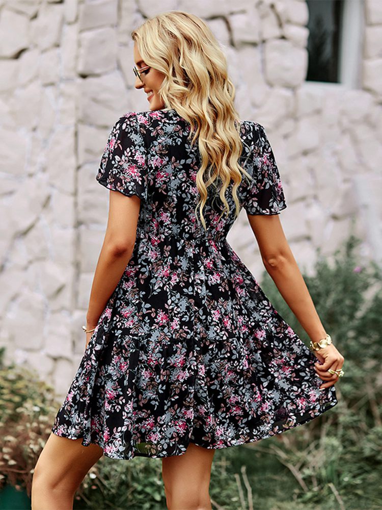 Vestido Floral Ligero de Mujer | The Parisian