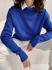 Suéter casual de punto para mujer | The Parisian