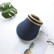 Sombrero de paja estilo visera Joker para mujer | The Parisian