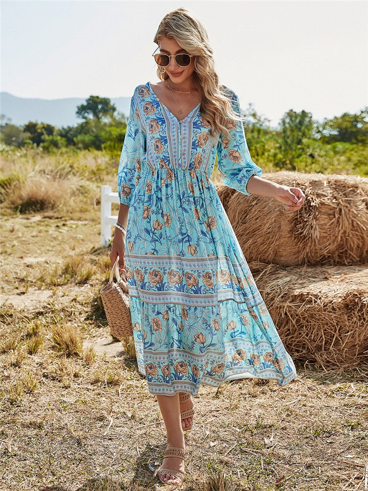 Vestido ligero de verano | The Parisian