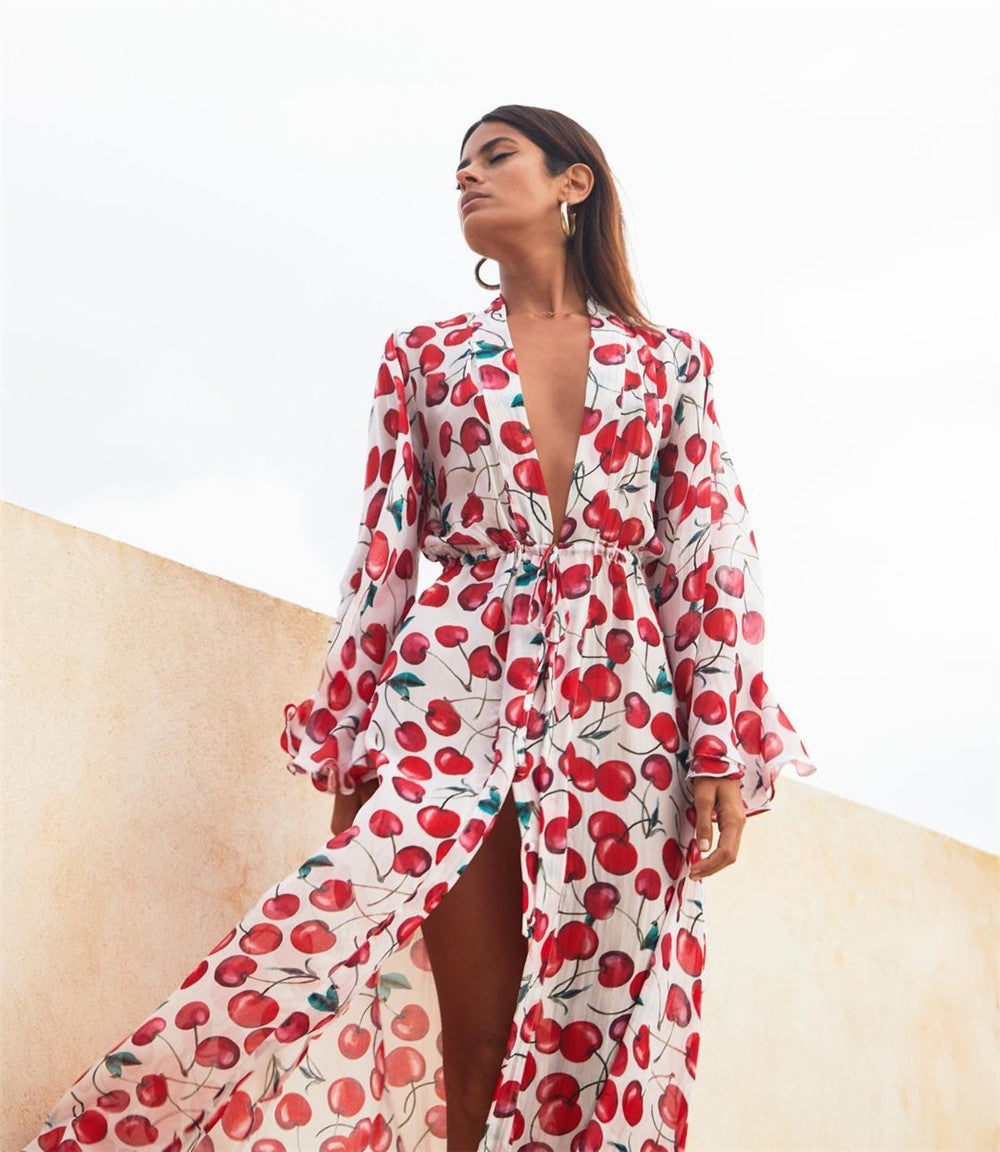 La Parisienne El kimono de playa: elegancia bohemia para un verano con estilo