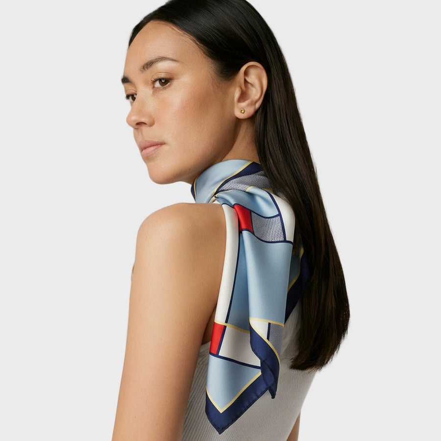 Cuadrado 100 % seda Signature | La Parisienne