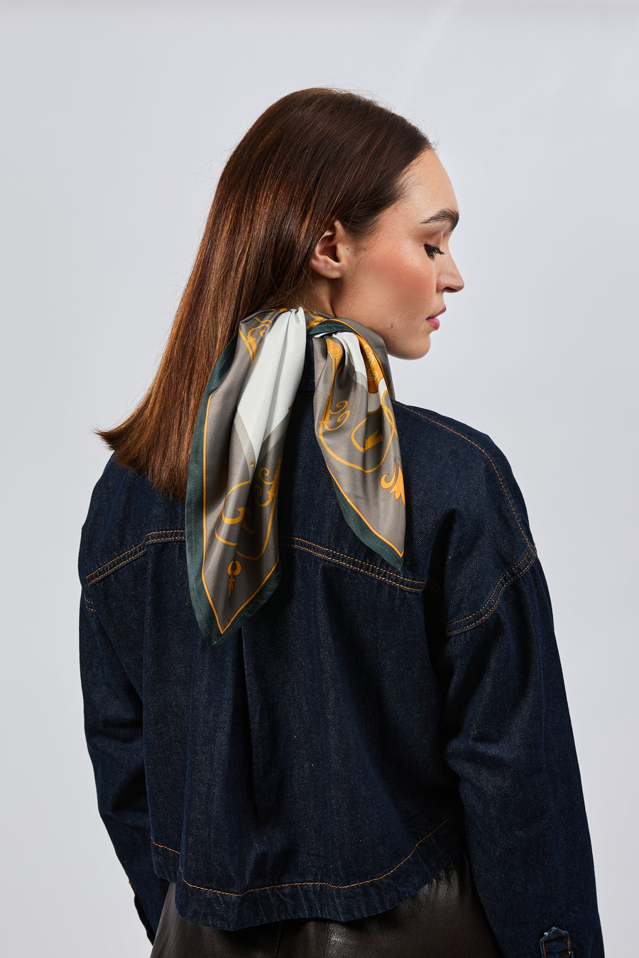 Cuadrado 100 % seda Signature | La Parisienne