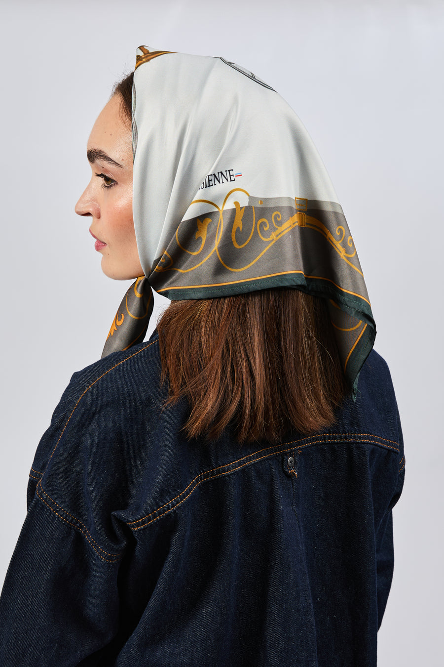 Cuadrado 100 % seda Signature | La Parisienne