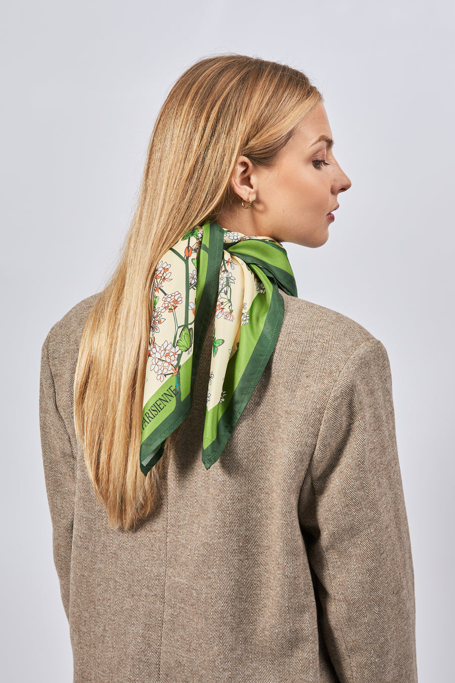 Cuadrado 100 % seda Signature | La Parisienne