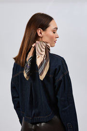 Cuadrado 100 % seda Signature | La Parisienne