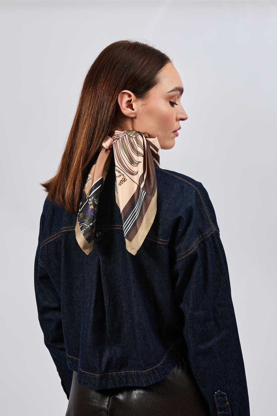 Cuadrado 100 % seda Signature | La Parisienne