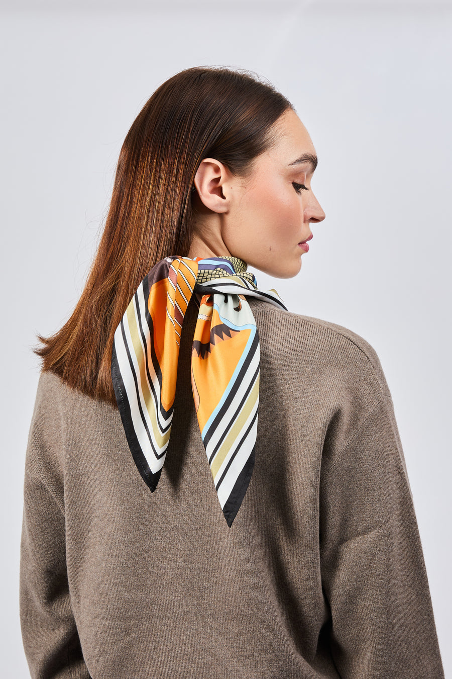 Cuadrado 100 % seda Signature | La Parisienne