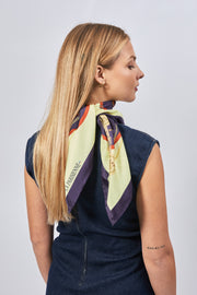 Cuadrado 100 % seda Signature | La Parisienne