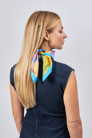 Cuadrado 100 % seda Signature | La Parisienne