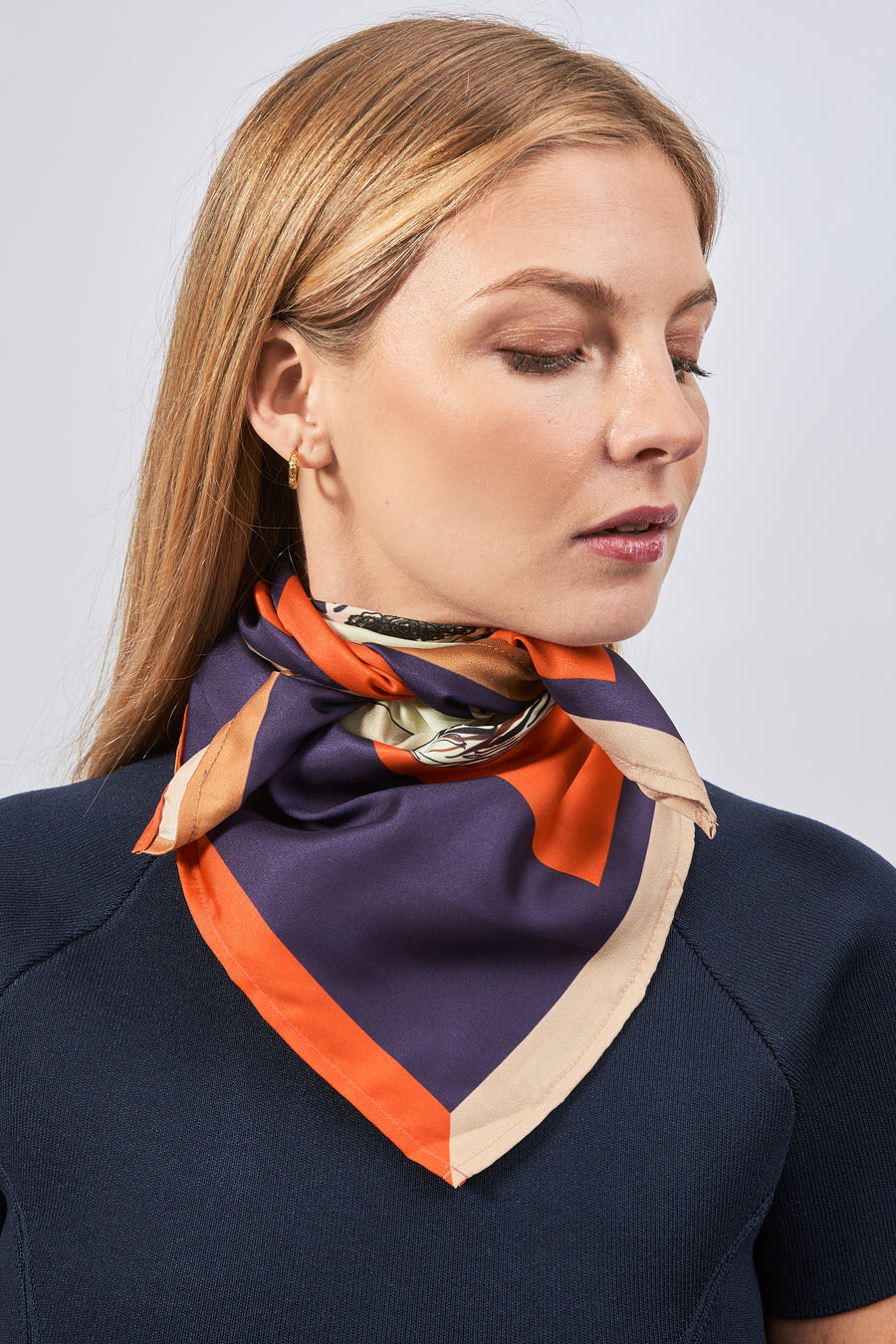 Cuadrado 100 % seda Signature | La Parisienne