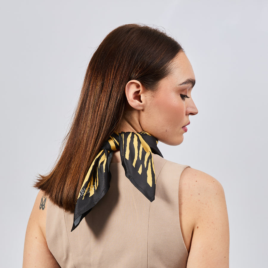 Cuadrado 100 % seda Signature | La Parisienne