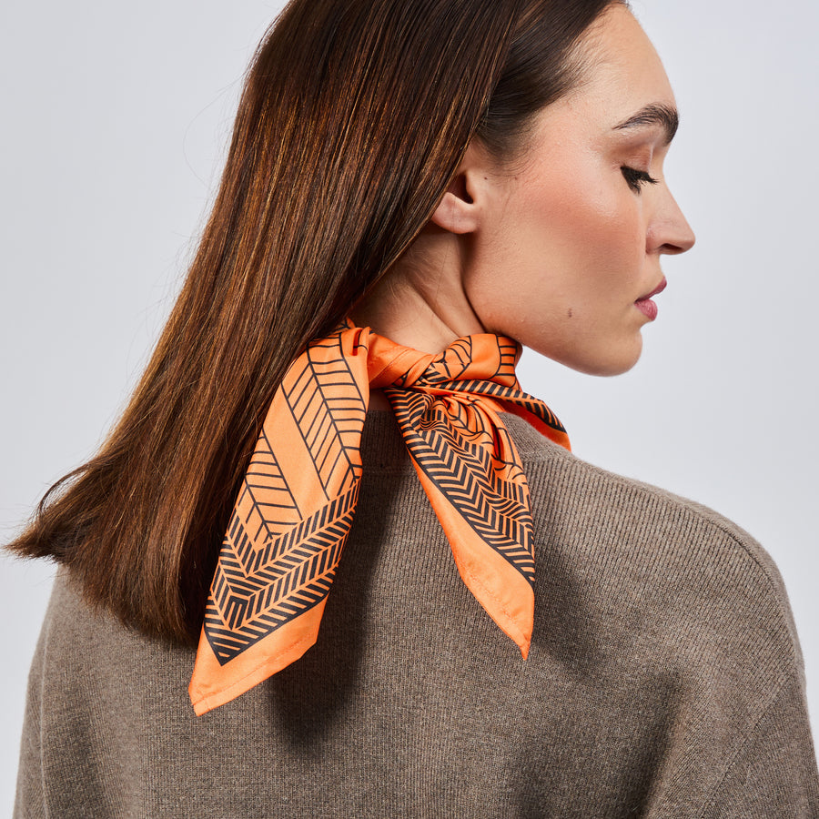 Cuadrado 100 % seda Signature | La Parisienne