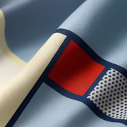 Pañuelo de Seda Casual Decoración Tricolor Mujer | La Parisienne
