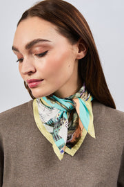 Cuadrado 100 % seda Signature | La Parisienne