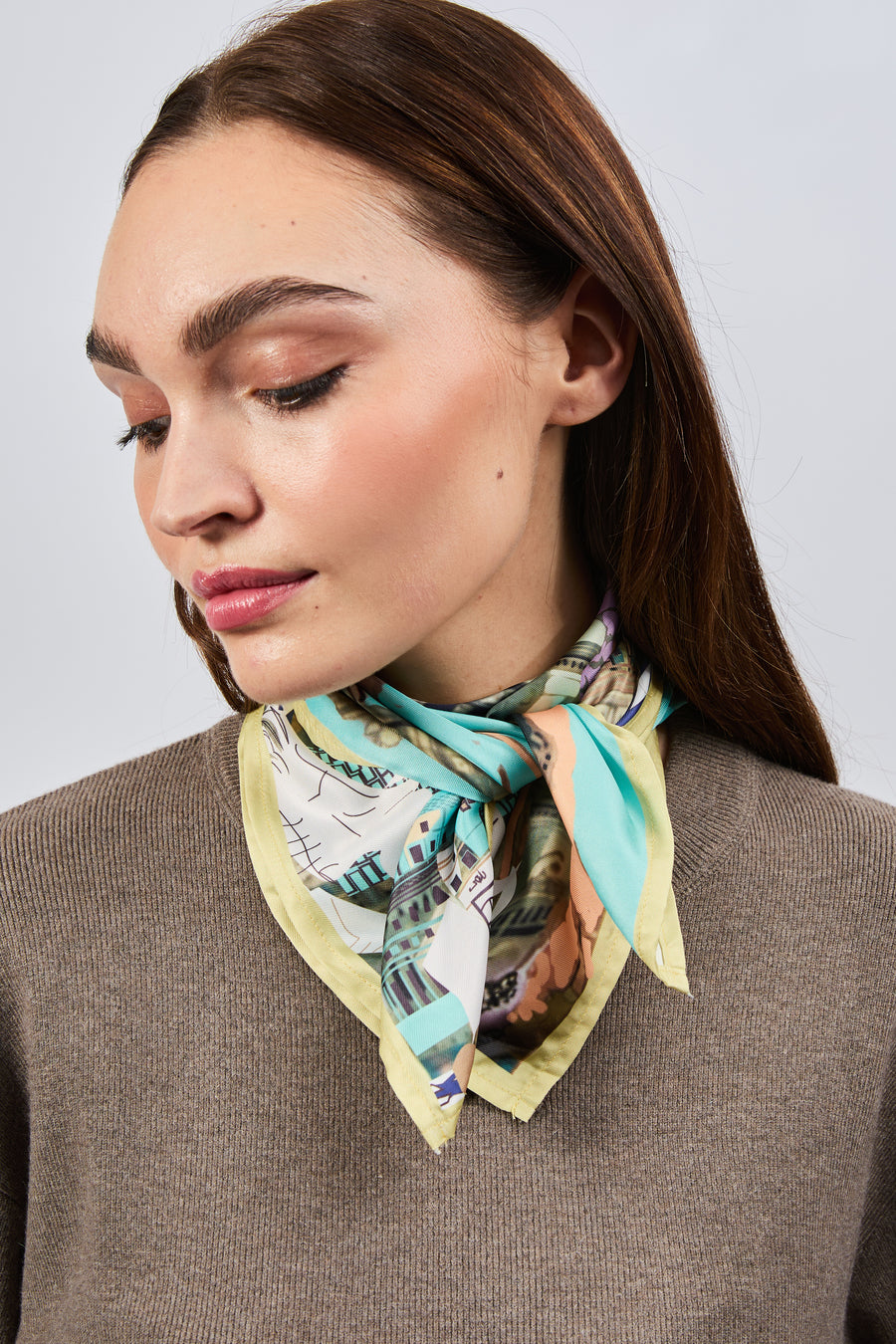 Cuadrado 100 % seda Signature | La Parisienne