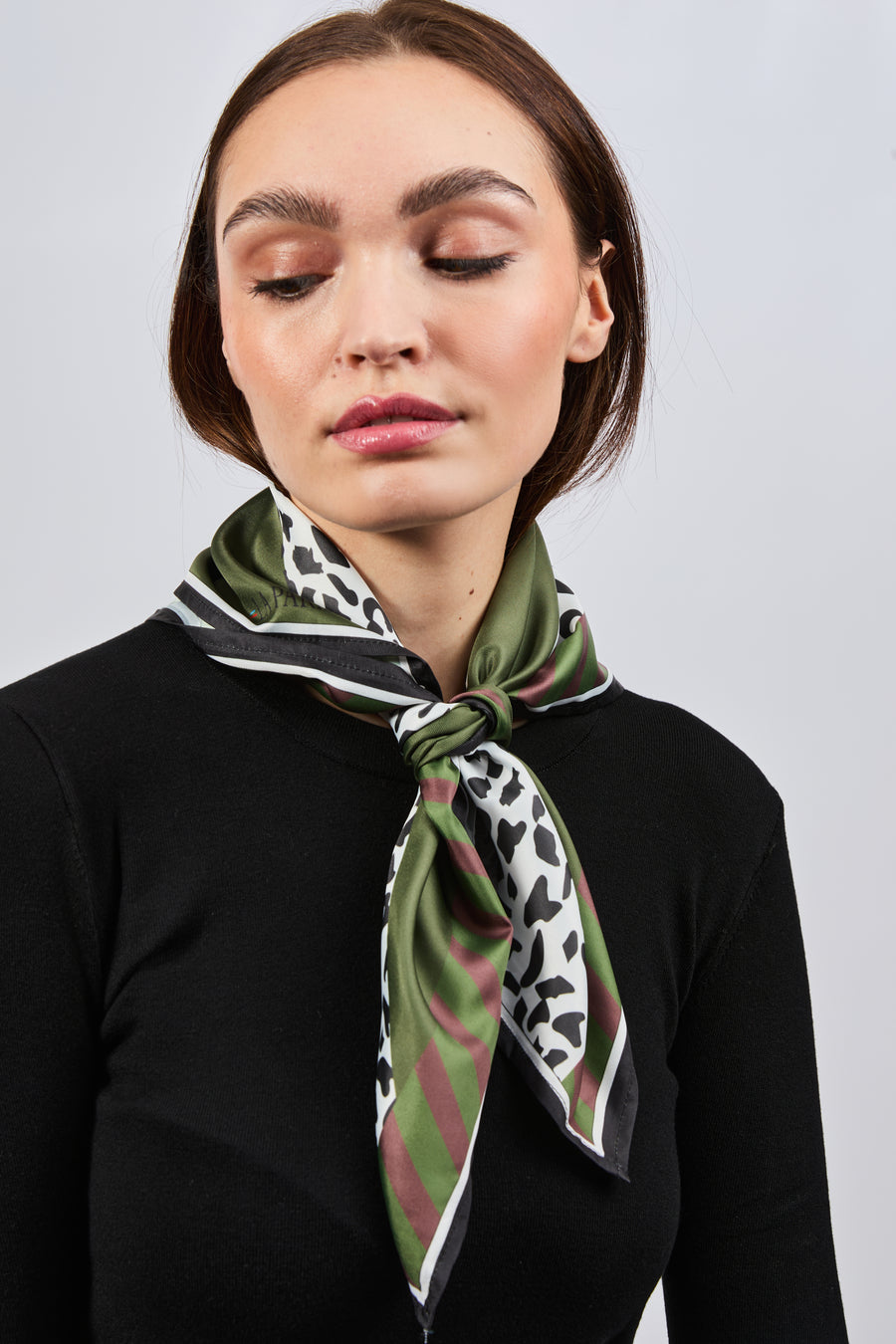 Cuadrado 100 % seda Signature | La Parisienne