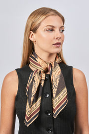 Cuadrado 100 % seda Signature | La Parisienne