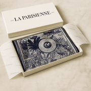 Pañuelo Cuadrado 100% Seda con Decoración Egipcia para Mujer | La Parisienne 