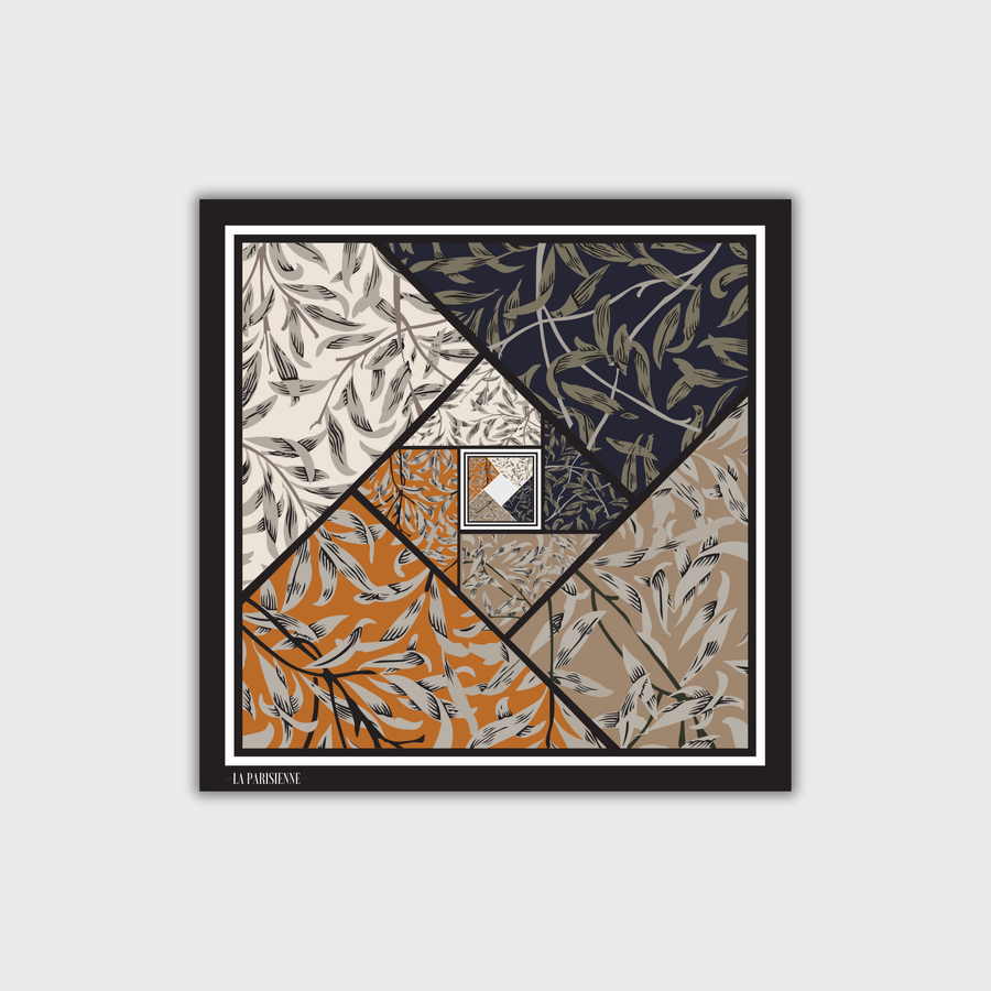 Cuadrado 100 % seda Signature | La Parisienne