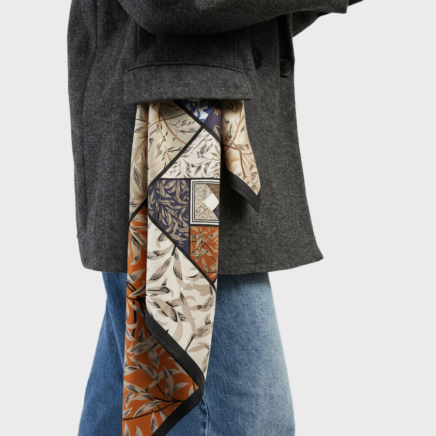 Cuadrado 100 % seda Signature | La Parisienne