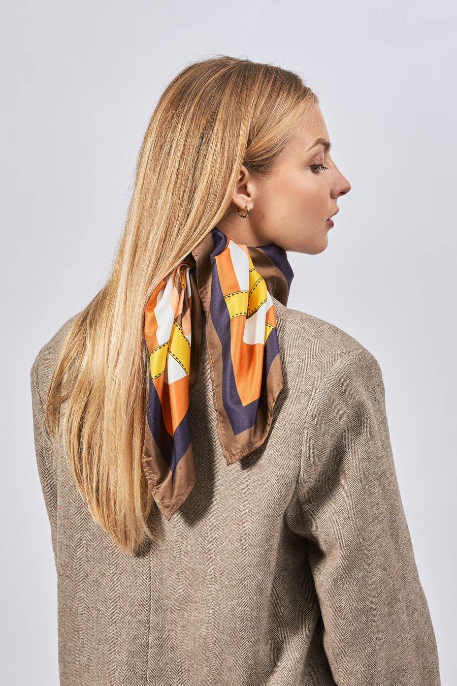 Cuadrado 100 % seda Signature | La Parisienne