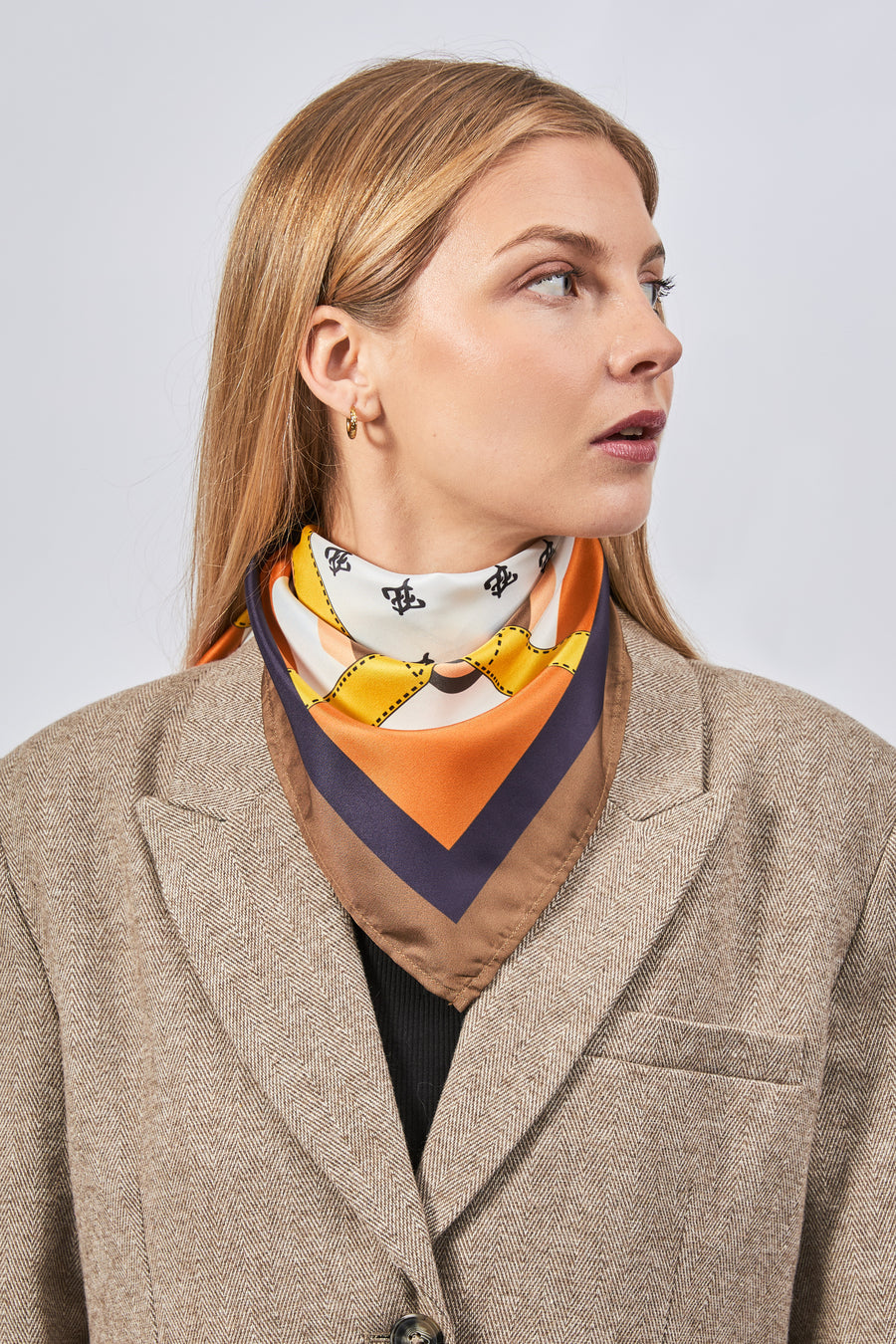 Cuadrado 100 % seda Signature | La Parisienne