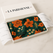 100% Seda Artística Flor Cuadrado para Mujer | La Parisienne