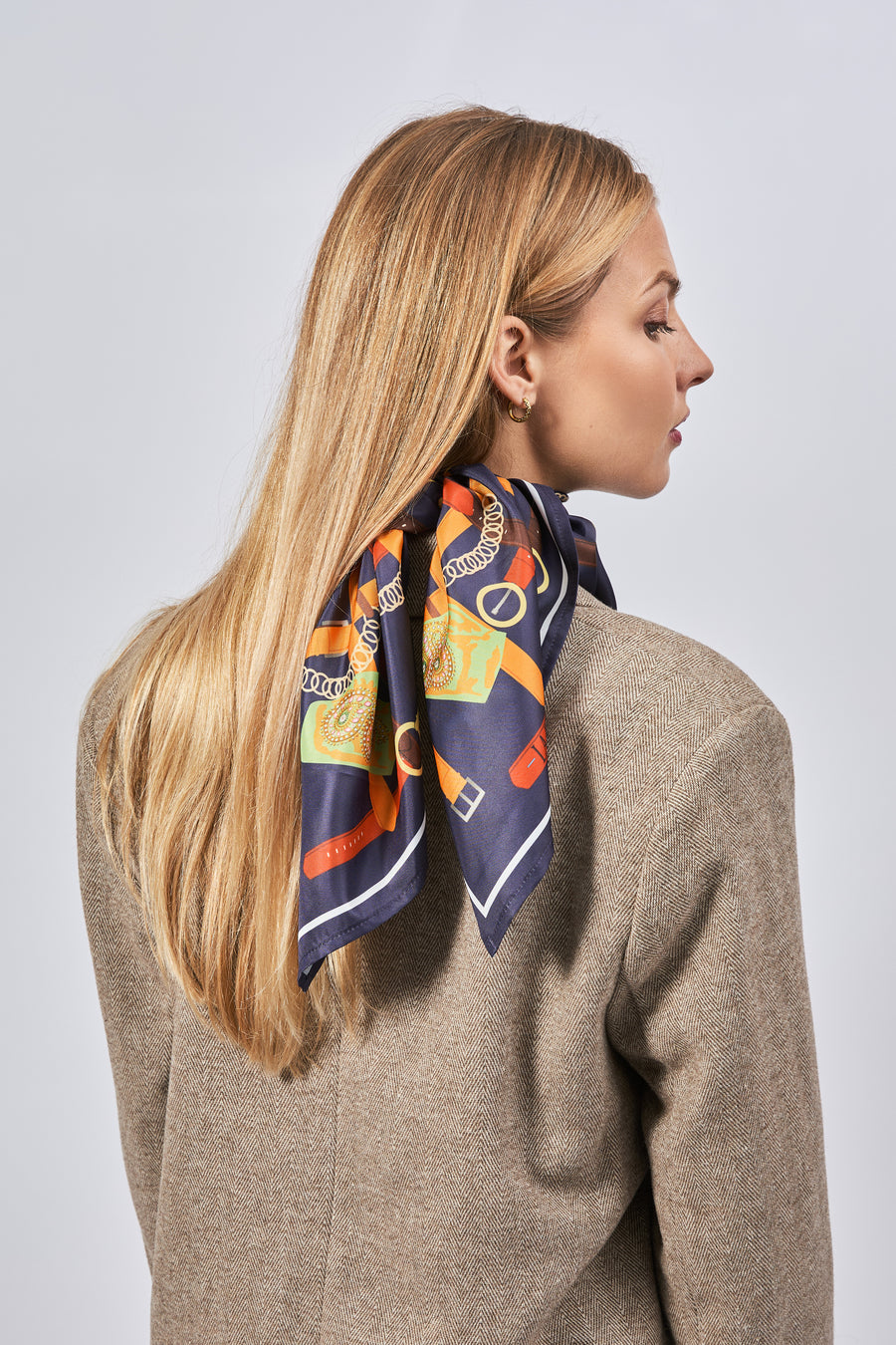 Cuadrado 100 % seda Signature | La Parisienne