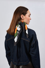 Cuadrado 100 % seda Signature | La Parisienne