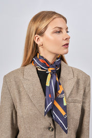 Cuadrado 100 % seda Signature | La Parisienne