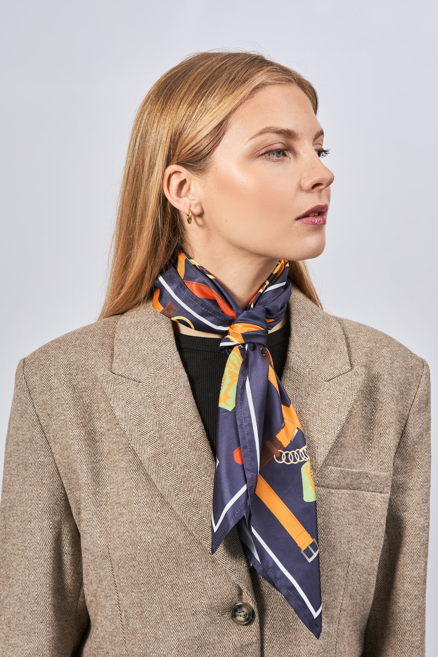 Cuadrado 100 % seda Signature | La Parisienne