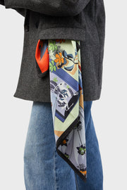 Cuadrado 100 % seda Signature | La Parisienne