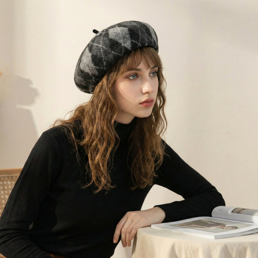 Chic Boina de Mujer 100% Cachemira | La Parisienne