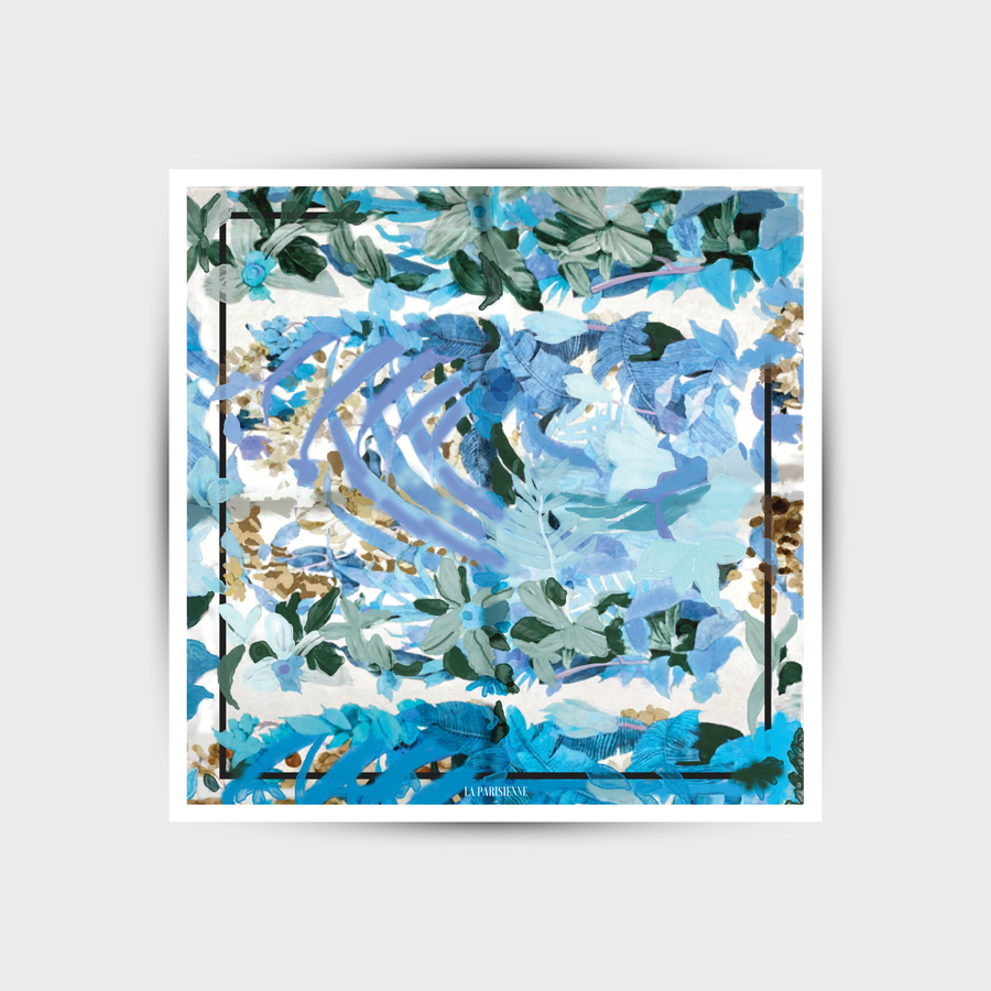 Cuadrado 100 % seda Signature | La Parisienne